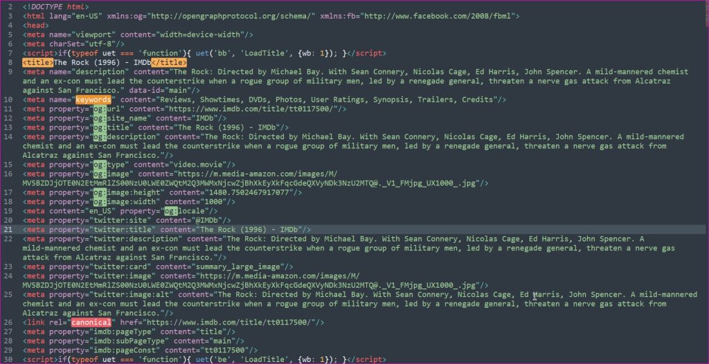 google seo sem code